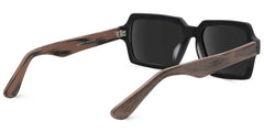 Arthur Geometric Black Sunglasses