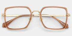Shane Square Brown Glasses