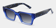Orson Rectangle Blue Glasses