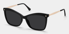 Isaebella Butterfly Black Glasses