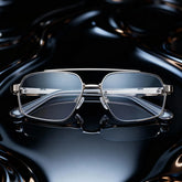 Sterling Aviator Silver Glasses