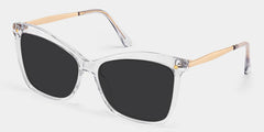 Isaebella Butterfly Clear Sunglasses