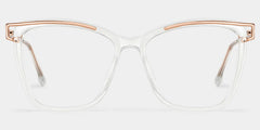 Krystle Square Clear Glasses