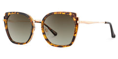 Murcia Square Tortoise Sunglasses