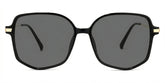 Payton Geometric Black Glasses