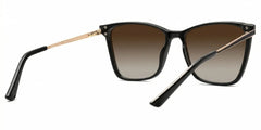 Tricee Square Black Glasses