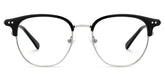 Geno Browline Black Glasses