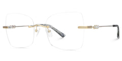 Tierney Butterfly Gold Glasses