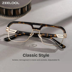 Griff Aviator Tortoise Glasses