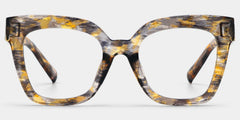 Malcolm Square Brown Glasses