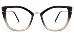 Tabrieah Cateye Gray-Black Glasses