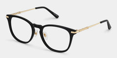 Laura Square Black Glasses