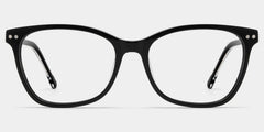 Marigold Rectangle Black Glasses