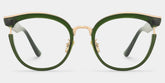Laraine Cat Eye Green Glasses
