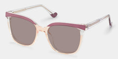 Tawana Square Purple Glasses