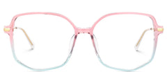 Payton Geometric Pink-Blue Glasses