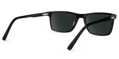 Daniel Rectangle Black Glasses