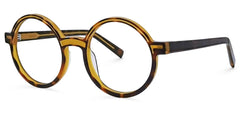 Chantel Round Tortoise Glasses