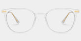 Vilanova Round Clear Glasses