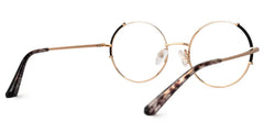 Rindy Round Black Glasses