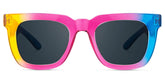 Clea Rectangle Multicolor Sunglasses