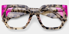 Viva Square Tortoise Glasses