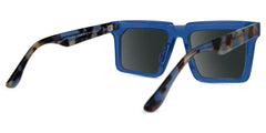 Moreland Rectangle Blue Glasses