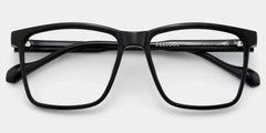 Burgos Square Black Glasses