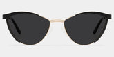 Sydney Cat Eye Black Sunglasses