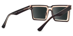 Milian Square Brown Glasses