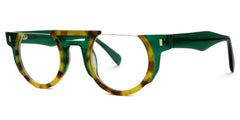 Mastin Round Tortoise Glasses