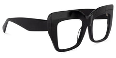 Charmaine Cat Eye Black Glasses