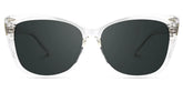 Farris Cat eye Clear Glasses