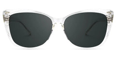 Farris Cat eye Clear Glasses