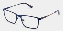 Roxana Rectangle Blue Glasses
