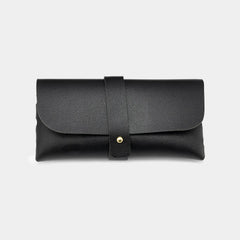 Black Man-made Leather Box