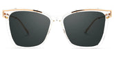 Krystle Square Clear Glasses