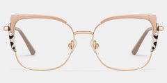 Jesmin Square Khaki Tortoise Glasses