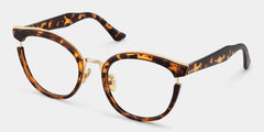 Laraine Cat Eye Tortoise Glasses
