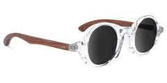 Charlie Round Clear Sunglasses