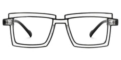 Zephyr Rectangle Clear Glasses