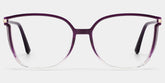 Rodz Square Purple Clear Glasses