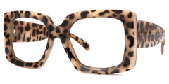 Yael Square Light-Tortoise Glasses