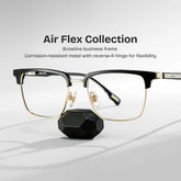 Audrey Browline Black Glasses