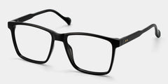 Burgos Square Black Glasses