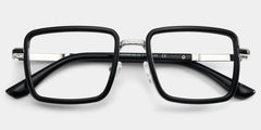 Hunter Square Black Glasses