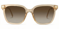 Jacqui Square Beige Glasses