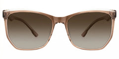 Libby Geometric Brown Glasses