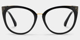 Dalton Cat Eye Black Glasses