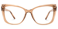 Farris Square Brown Glasses